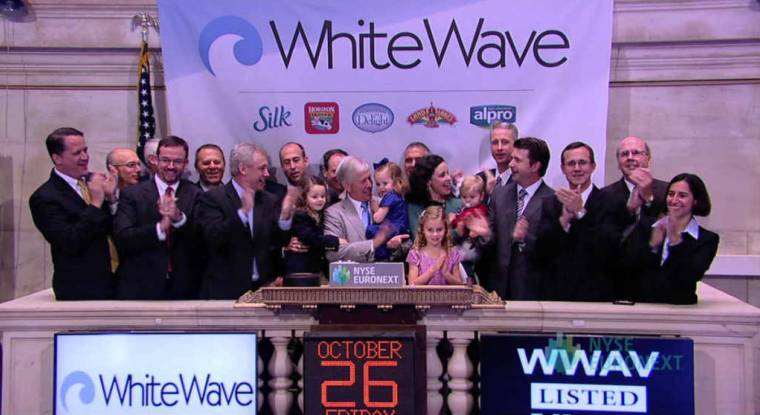 WhiteWave est devenu la valeur la plus chère du secteur de l'alimentaire aux Etats-Unis. (© Nyse)
