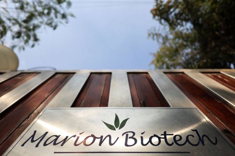 Les bureaux de Marion Biotech, à Noida