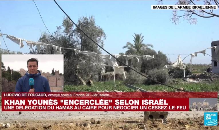 Gaza : Khan Younès "encerclée" selon Israël