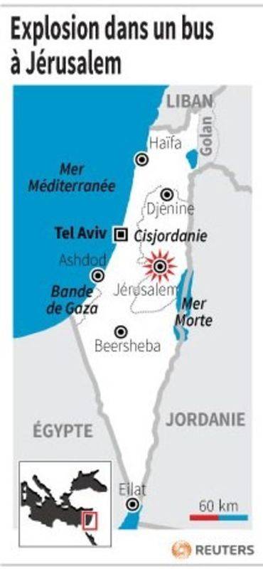EXPLOSION DANS UN BUS À JÉRUSALEM
