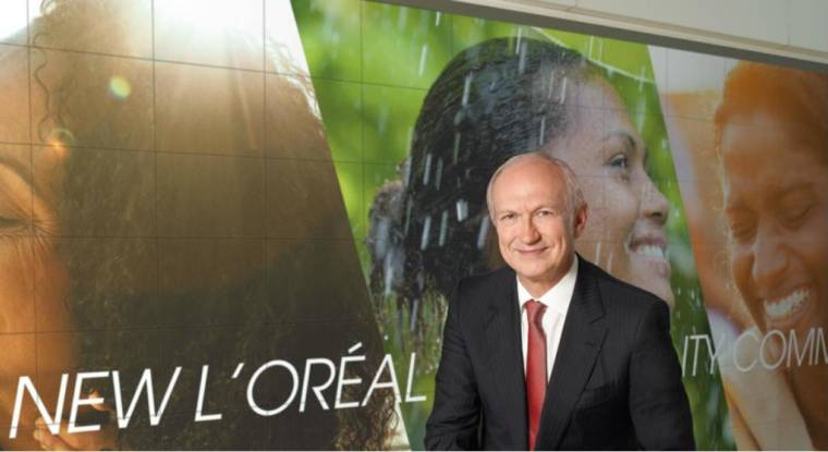 Jean-Paul Agon, PDG de L'Oréal. (© S. de Bourgies)