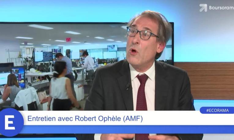 Robert Ophèle (Président de l'AMF) : "Il faut avoir en tête qu'une inflation forte serait désastreuse pour tout le monde !"