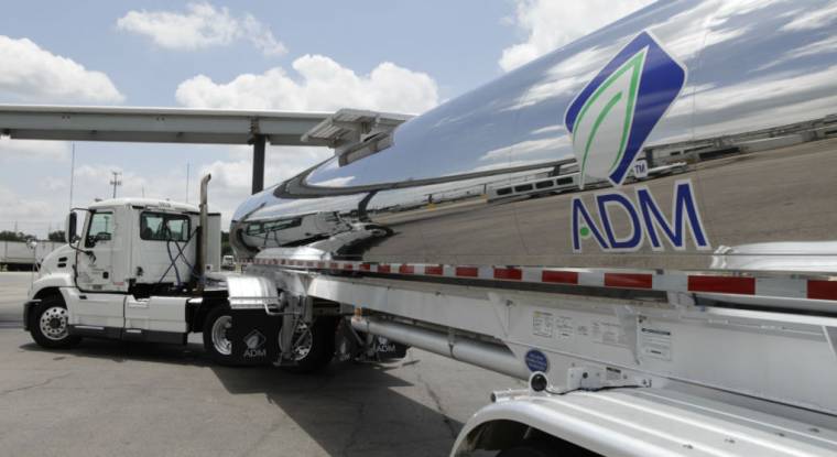 Un camion du producteur américain de biocarburants Archer Daniels Midland (©ADM)