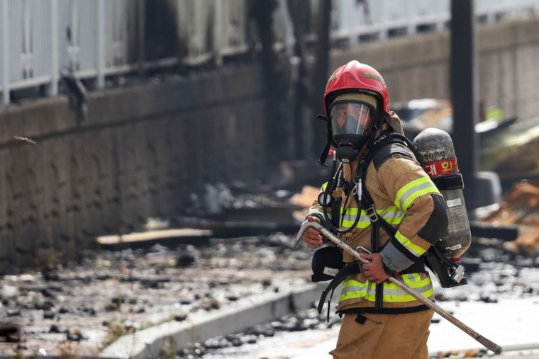 Incendie dans une usine de batteries au lithium à Hwaseong