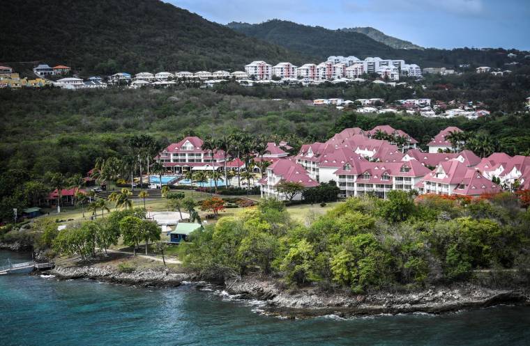 Le village Pierre & Vacances de Sainte-Luce, en Martinique, le 15 juin 2022. ( AFP / STEPHANE DE SAKUTIN )