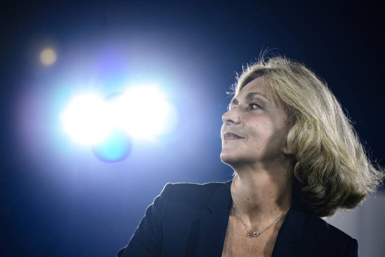 Valérie Pécresse, le 10 septembre 2021, à Roland-Garros. ( AFP / FRANCK FIFE )