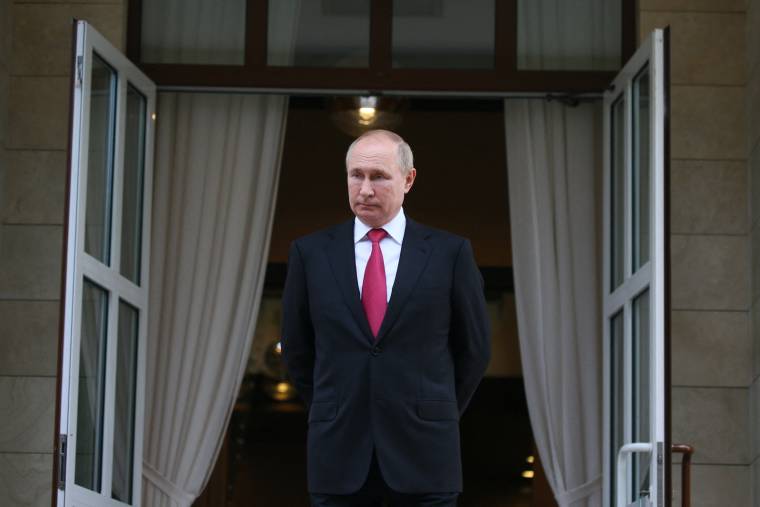 Vladimir Poutine le 29 septembre 2021. ( POOL / VLADIMIR SMIRNOV )
