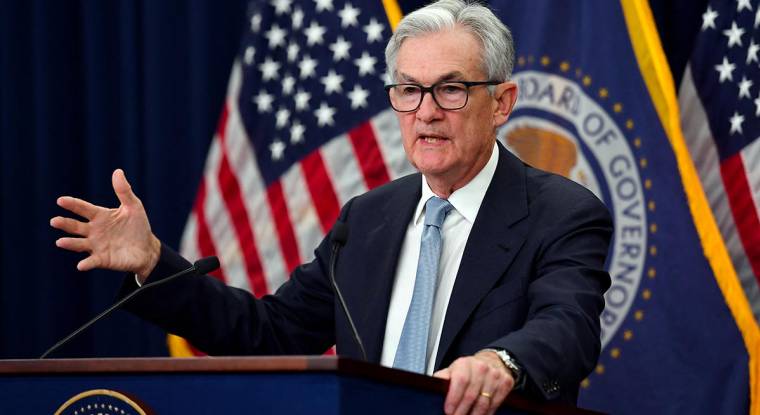 Le président de la Fed, Jerome Powell, a été pris à contre-pied par les faillites bancaires aux États-Unis. (© AFP)