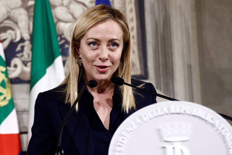La nouvelle Première ministre italienne, Giorgia Meloni