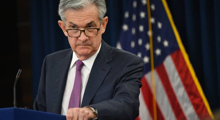 Le président de la Réserve fédérale amércaine, Jerome Powell, se tient prêt à de nouvelles baisses du taux directeur pour soutenir la croissance. (© AFP)