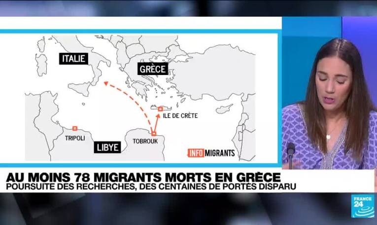 Naufrage d’un bateau de migrants en Grèce : quelles étaient les conditions à bord ?
