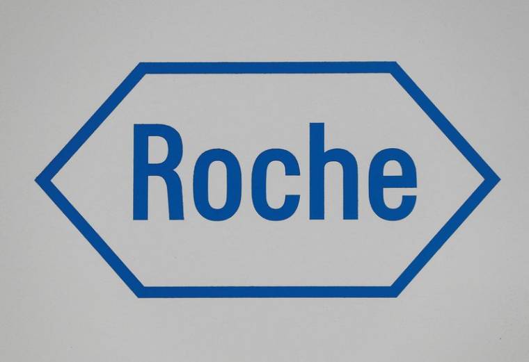 Photo d'archives du logo de Roche