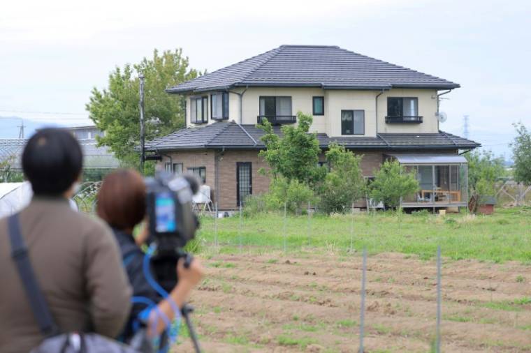 La maison où s'était retranché le forcené qui a tué 4 personnes à Nakano, au Japon, le 26 mai 2023 ( JIJI Press / STR )
