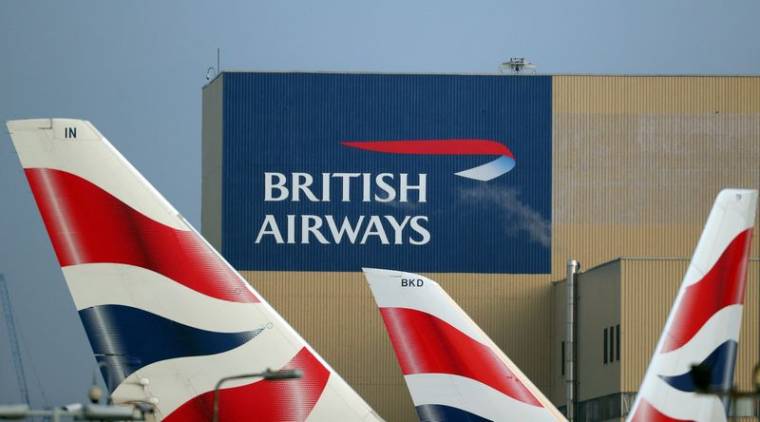 Des appareils de British Airways à l'aéroport d'Heathrow à Londres