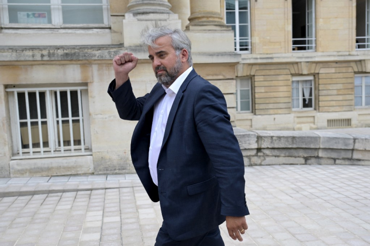 Alexis Corbière à Paris le 10 juillet 2024. ( AFP / BERTRAND GUAY )