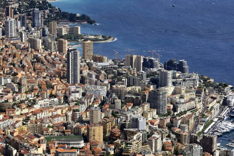 Vue aérienne de Monaco, le 29 septembre 2022 ( AFP / Valery HACHE )
