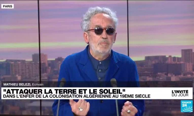 Mathieu Belezi, écrivain : "La France a un problème avec une partie de sa mémoire"