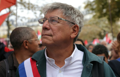 Le président de la Commission des Finances de l'Assemblée nationale, Eric Coquerel (LFI) à Paris le 8 septembre 2024 ( AFP / Thomas SAMSON )