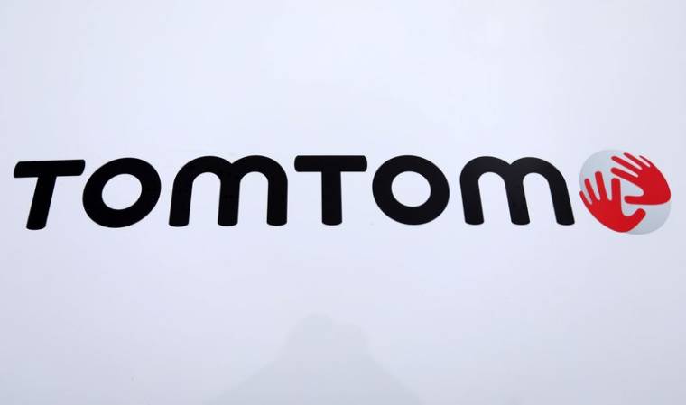 Photo d'archives du logo de TomTom
