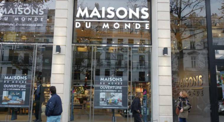 Un magasin Maisons du Monde, à Paris. (© Maisons du Monde)