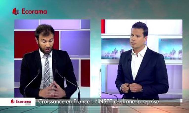 Croissance en France : l'INSEE confirme la reprise (VIDEO)