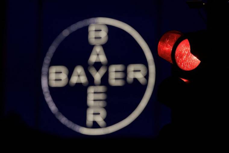 Le logo du fabricant pharmaceutique et chimique allemand Bayer