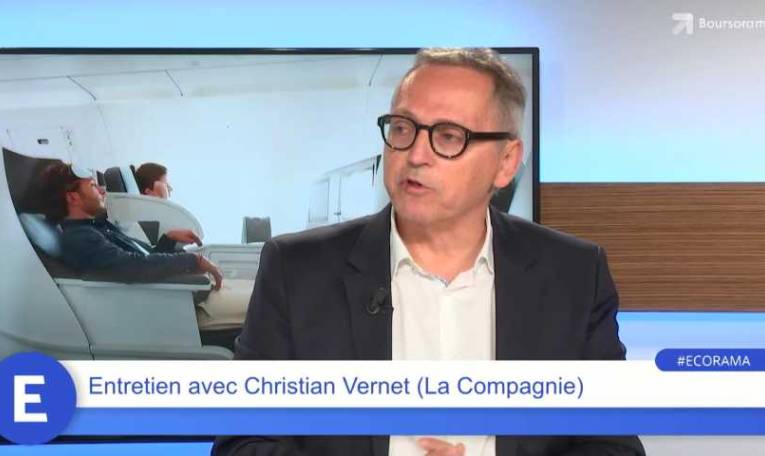 Christian Vernet (PDG de La Compagnie) : "Nous serons à nouveau rentables fin 2022 !"