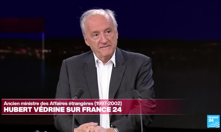 Hubert Védrine : "La vraie clé est de relancer un processus" de paix israélo-palestinien