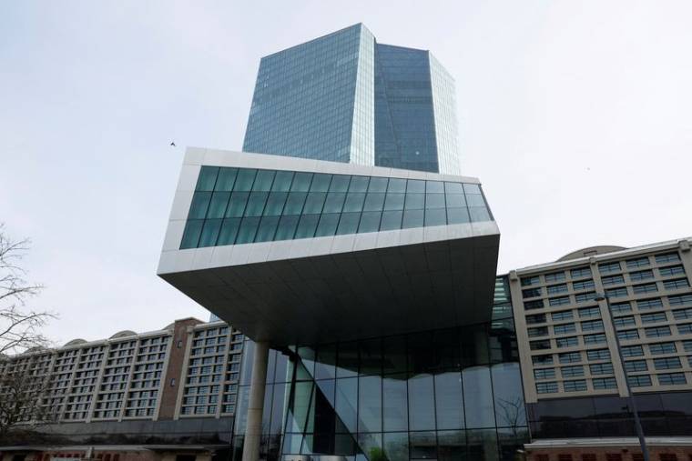 Le siège de la Banque centrale européenne (BCE) à Francfort. /Photo prise le 16 mars 2023/REUTERS/Heiko Becker