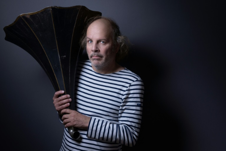 Le chanteur Philippe Katerine, le 17 octobre 2024 à Paris ( AFP / JOEL SAGET )