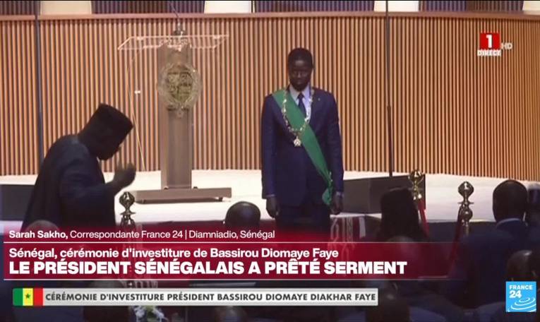 Investiture Diomaye Faye : ce qu'il faut retenir du discours du président sénégalais