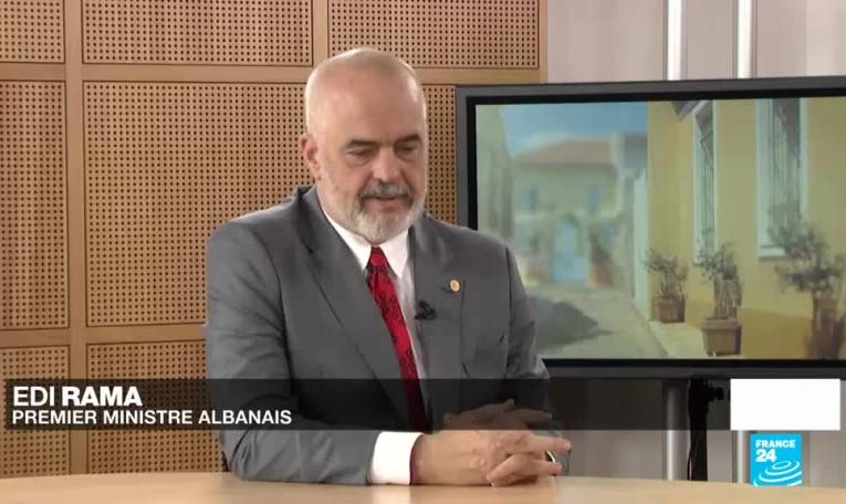 Edi Rama, Premier ministre albanais : "Il ne faut pas laisser cette guerre toucher les Balkans"