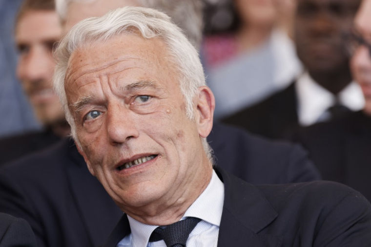 Patrick Martin, président du Medef, le 8 mai 2024, à Marseille ( POOL / LUDOVIC MARIN )