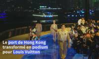 Pharrell Williams transforme le port de Hong Kong en podium Louis Vuitton