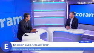 Arnaud Pieton (DG de Technip Energies) : " A tort, il y a une corrélation entre notre cours boursier et le cours du gaz !"