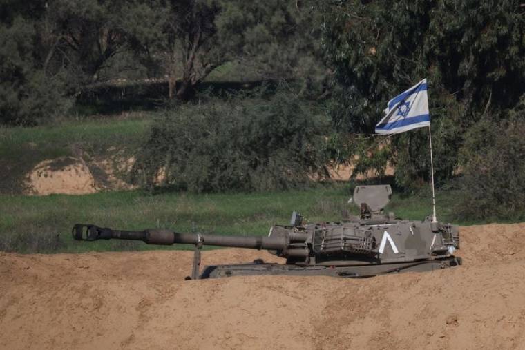 Une unité d'artillerie automotrice israélienne