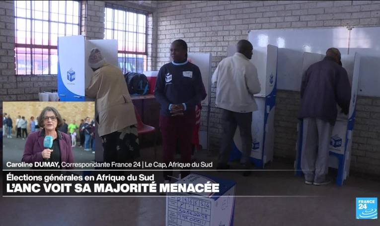 Elections générales en Afrique du Sud : ouverture des bureaux de vote