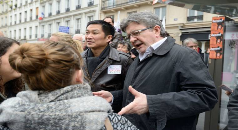 Jean-Luc Mélenchon remonte dans les sondages depuis le débat télévisé du 20 mars. (© cc Pascal.Van)