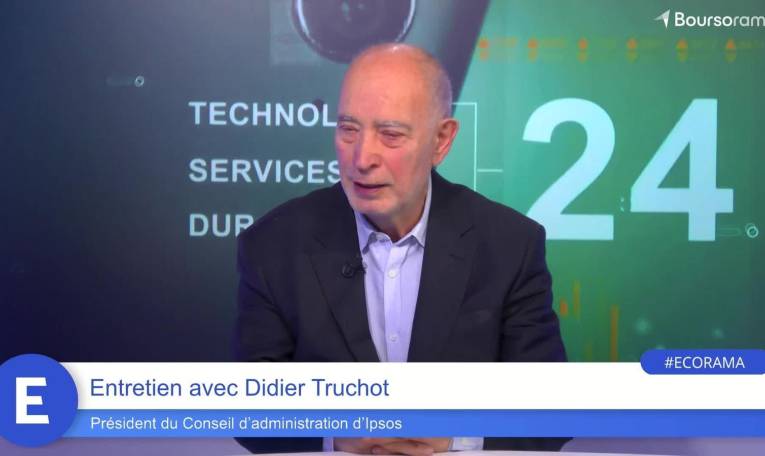 Didier Truchot (Président d'Ipsos) : "Je n'ai pas de doute que notre valorisation boursière sera encore supérieure à celle d'aujourd'hui !"
