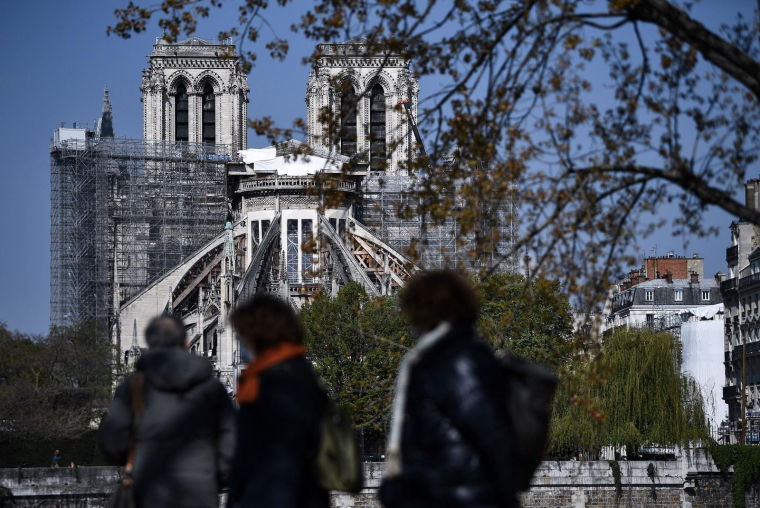 Notre-Dame de Paris. ( AFP / ANNE-CHRISTINE POUJOULAT )