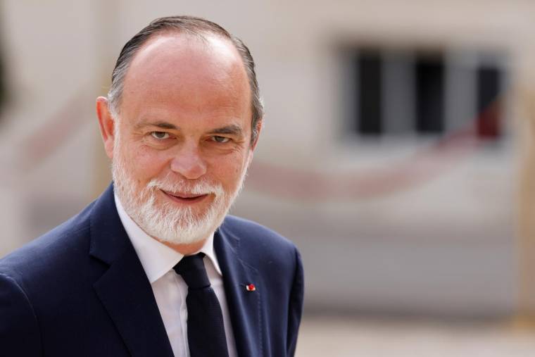 Edouard Philippe, le 7 mai 2022, à Paris ( AFP / Ludovic MARIN )