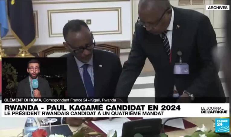 Rwanda : Paul Kagame candidat à l'élection présidentielle de 2024