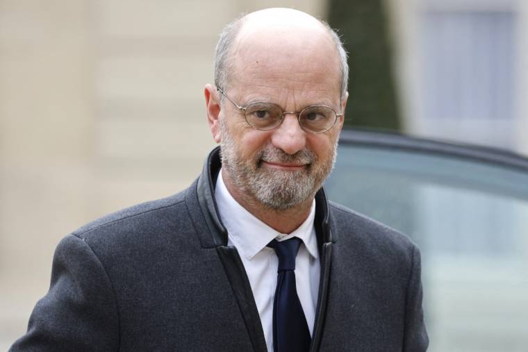 Jean-Michel Blanquer à Paris, le 29 mars 2022. ( AFP / LUDOVIC MARIN )
