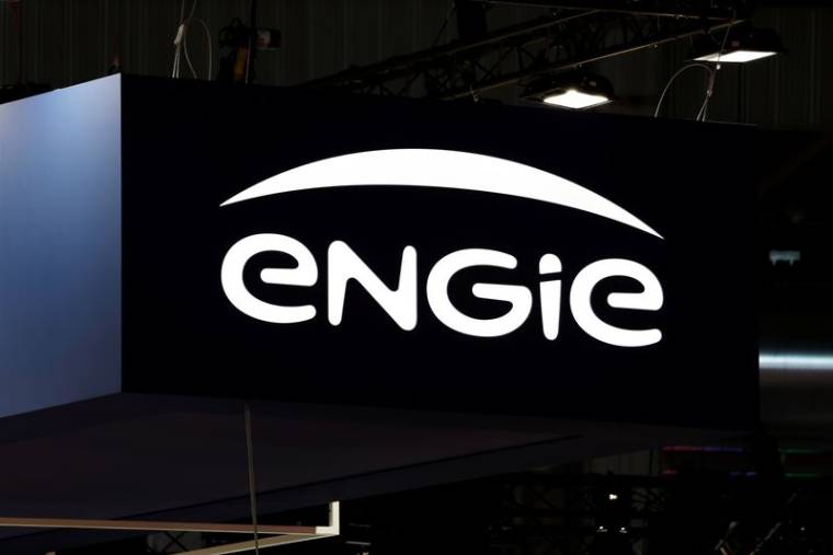 ENGIE-logo tijdens de Viva Technology Conference in het expositiecentrum Porte de Versailles