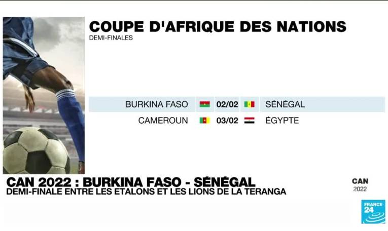 CAN-2022 : Les Lions de la Teranga favoris face au Burkina Faso en demi-finale