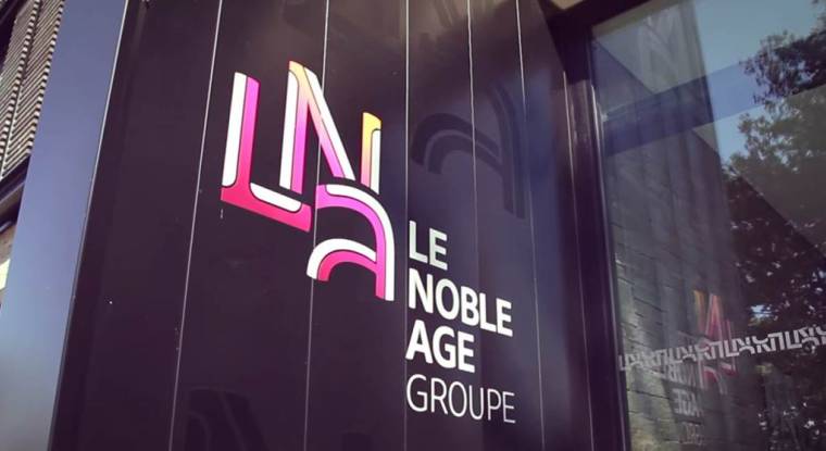 Logo du groupe Le Noble Âge. (© Le Noble Age)