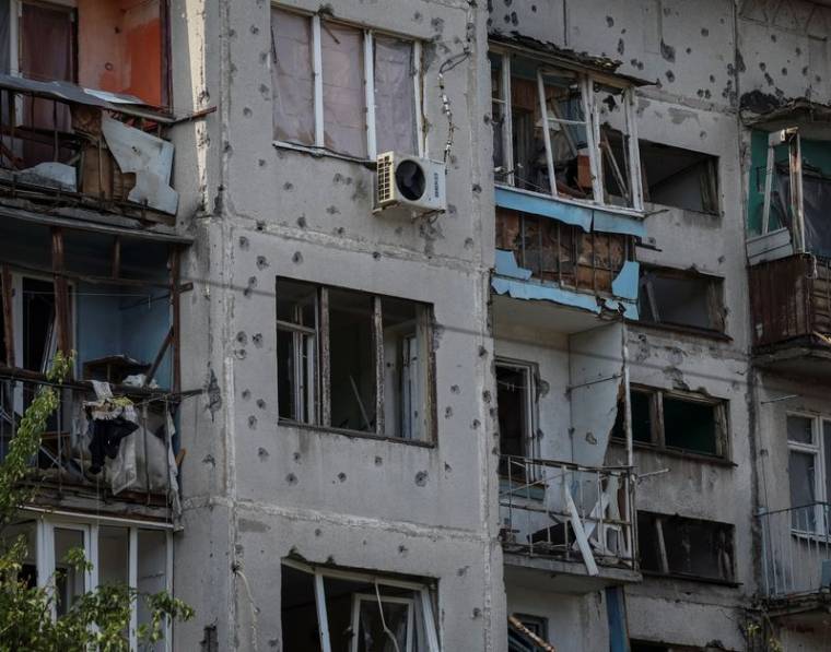 UKRAINE: SIX MORTS À SLOVIANSK DANS DES BOMBARDEMENTS RUSSES