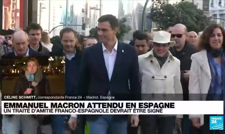 Emmanuel Macron attendu en Espagne : un traité d'amitié frano-espagnole devrait être signé