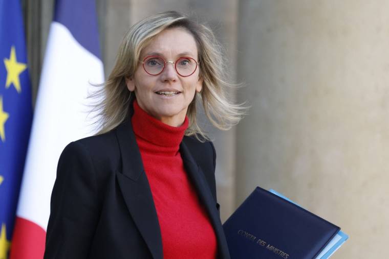 Agnès Pannier-Runacher à Paris, le 20 décembre 2023. ( AFP / LUDOVIC MARIN )