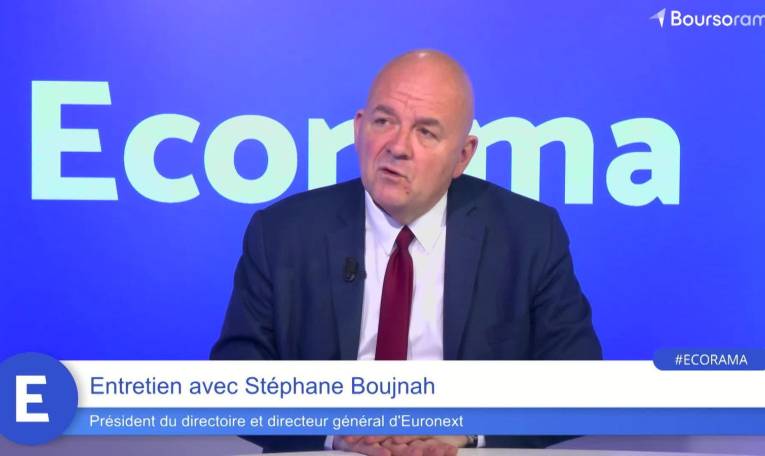Stéphane Boujnah (Euronext) : "Le marché le plus liquide pour les actions est sur Euronext !"